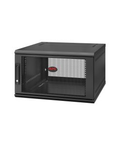 APC NetShelter WX AR109SH4 - 9U, 19 inch patch cabinet, Wall mount, Pre-assembled, 400MM deep