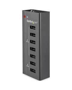 StarTech.com 7-Port USB Charging Station with 5x 1A Ports and 2x 2A Ports