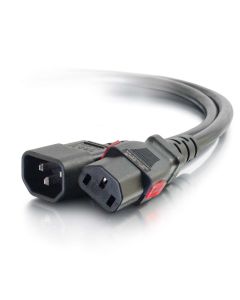 C2G 0.6m, C14/C13 Black C14 coupler C13 coupler
