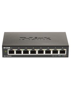 D-Link DGS-1100-08V2 network switch Managed L2 Gigabit Ethernet (10/100/1000) Black