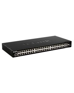 D-Link DGS-1520-52 network switch Managed L3 10G Ethernet (100/1000/10000) 1U Black