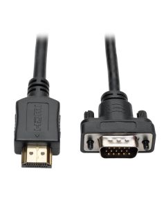 Tripp Lite P566-003-VGA HDMI to VGA Active Adapter Cable (HDMI to Low-Profile HD15 M/M), 3 ft. (0.9 m)