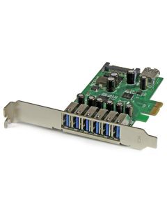 StarTech.com 7-Port PCI Express USB 3.0 Card - Standard and Low-Profile Design