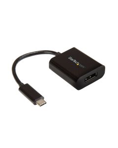 StarTech.com USB C to DisplayPort Adapter - 4K 60Hz/8K 30Hz - USB Type-C to DP 1.4 HBR2 Adapter Dongle - Compact USB-C (DP Alt Mode) Monitor Video Converter - Thunderbolt 3 Compatible