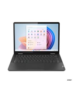 Lenovo 13w Yoga AMD Ryzen™ 5 7530U Hybrid (2-in-1) 33.8 cm (13.3") Touchscreen WUXGA 8 GB DDR4-SDRAM 256 GB SSD Wi-Fi 6 (802.11ax) Windows 11 Pro Black