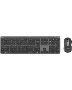 Logitech MK950 Signature for Business keyboard Mouse included Office RF Wireless + Bluetooth QWERTY UK English Graphite