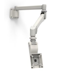 Compulocks VESA Medical Grade Extra Long Articulating Monitor Arm White