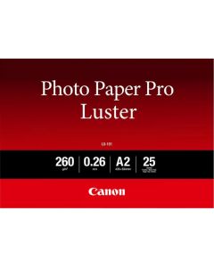 Canon LU-101 Luster Photo Paper Pro A2 - 25 Sheets
