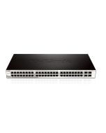 D-Link 52-Port Gigabit Smart Managed Switch including 4 x 100/1000Mbps Combo Ports