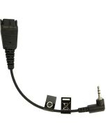 Jabra 8800-00-46 audio cable 0.15 m QD 2.5mm jack Black