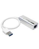 Tripp Lite U336-000-GB-AL USB 3.0 SuperSpeed to Gigabit Ethernet NIC Network Adapter, 10/100/1000, Plug and Play, Aluminum