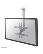 Neomounts FPMA-C400SILVER Monitor/TV mount ceiling 32-60" - h 64-104 cm
