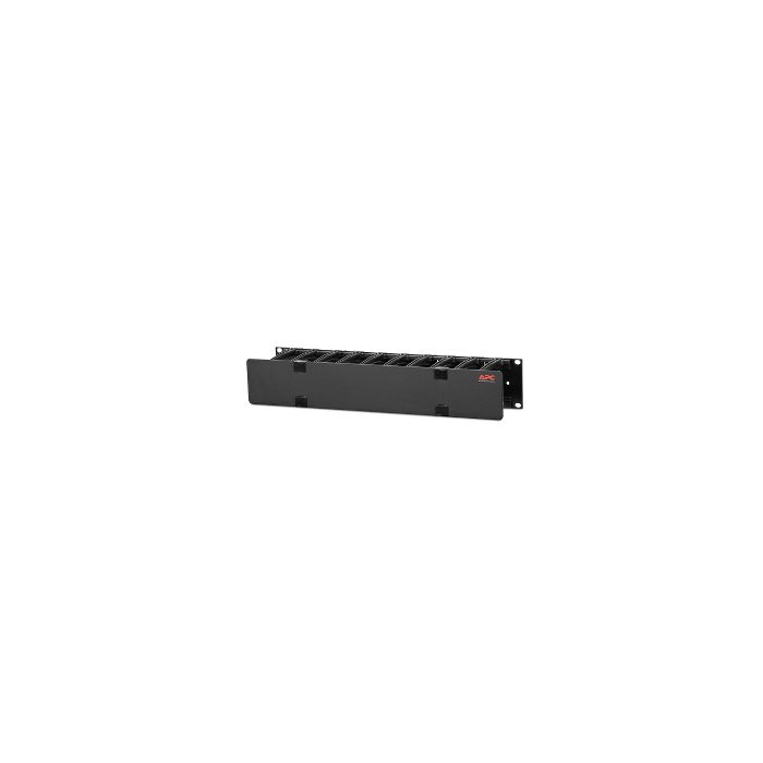 APC NetShelter Cable Management, Horizontal Cable Manager, 2U, Single ...