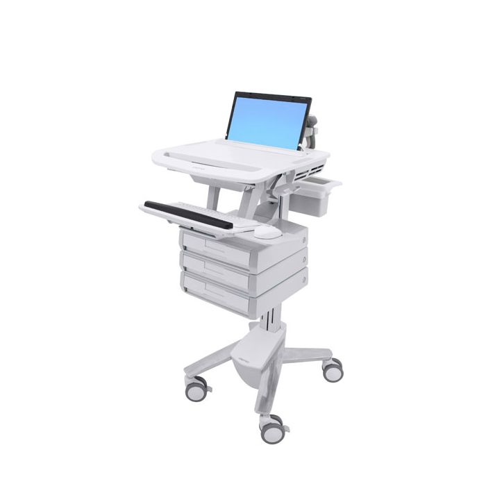 Unity Elgotron Ergotron StyleView White Laptop Multimedia cart - SV43-1130-0