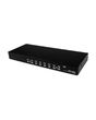 StarTech.com 8 Port 1U Rackmount USB PS/2 KVM Switch with OSD