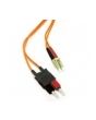 C2G 5m LC/SC LSZH Duplex 62.5/125 Multimode Fibre Patch Cable InfiniBand/fibre optic cable Orange