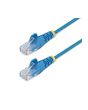 StarTech.com 1 m CAT6 Cable - Slim - Snagless RJ45 Connectors - Blue