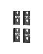 APC ER7PDUBRKTS mounting kit Black