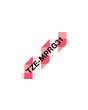 Brother TZE-MPRG31 label-making tape Black on red