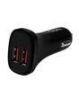 StarTech.com Dual-Port USB Car Charger - 24W/4.8A - Black
