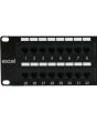 EXL C6 2U 48PT RJ45 UTP P/P BK