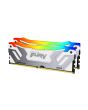 Kingston Technology FURY 48GB 8400MT/s DDR5 CL40 CUDIMM (Kit of 2) Renegade RGB White XMP