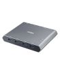 ATEN 2-Port 4K DisplayPort USB-C KVM Dock Switch with Power Pass-through