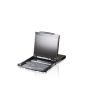 ATEN 19" LCD Console (USB - PS/2 VGA) with USB Peripheral port (Dual Rail)