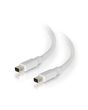 C2G 3m Mini DisplayPort Cable 4K UHD M/M - White