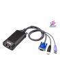 ATEN KG1900T KVM switch Black, Blue, Purple