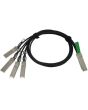 Cisco QSFP - 4xSFP10G, 5m InfiniBand/fibre optic cable QSFP+ 4 x SFP+ Black
