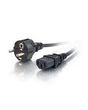 C2G 2m 16 AWG European Power Cord (IEC320C13 to CEE7/7)