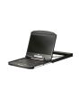 ATEN 1U Short Depth USB VGA Single Rail LCD