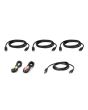 ATEN 1.8M USB DisplayPort Triple Display KVM Cable Kit