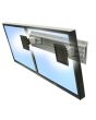 Ergotron Neo-Flex Dual Monitor Wall Mount monitor mount / stand 61 cm (24") Silver