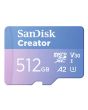 SanDisk Creator 512 GB MicroSDXC UHS-I Class 10