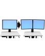 Ergotron WorkFit Convert-to-Dual Kit from Single HD 55.9 cm (22") Desk