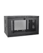 Tripp Lite SRW9UDPVRT SmartRack 9U Low-Profile Switch-Depth-Plus Wall-Mount Mini Rack Enclosure, Wide