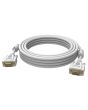 Vision 2x VGA 15-pin D-Sub, 10m VGA cable VGA (D-Sub) White