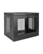 Tripp Lite SRW9UG SmartRack 9U Low-Profile Switch-Depth Wall-Mount Mini Rack Enclosure, Clear Acrylic Window