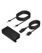 HP Poly PoE++ 65W 2.5G Adapter with 3.66m CAT6A Cable and Power Cord Black