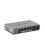 NETGEAR GS105EPP Unmanaged Gigabit Ethernet (10/100/1000) Power over Ethernet (PoE) Desktop/Wall-Mounting Grey