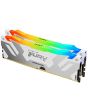 Kingston Technology FURY 48GB 8000MT/s DDR5 CL38 DIMM (Kit of 2) Renegade RGB White
