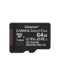 Kingston Technology 64GB micSDXC Canvas Select Plus Gen3 100R A1 Single Pack w/o ADP