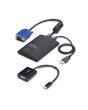 StarTech.com Portable Laptop Crash Cart Adapter, USB/VGA/Mini DisplayPort KVM Console, File Transfer and Video Capture, TAA Compliant