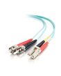 C2G 85540 InfiniBand/fibre optic cable 1 m LC ST OFNR Turquoise