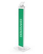 Compulocks VESA Brandable Floor Stand White