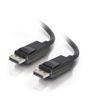 C2G 2m DisplayPort Cable with Latches 8K UHD M/M - 4K - Black