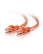C2G Cat6 550MHz Snagless Patch Cable 0.5m networking cable Orange