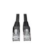 Tripp Lite N201-005-BK Cat6 Gigabit Snagless Molded (UTP) Ethernet Cable (RJ45 M/M), PoE, Black, 5 ft. (1.52 m)